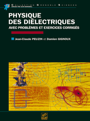 cover image of Physique des diélectriques